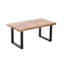 Table basse avec pieds en métal