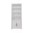 Haven 78 Inch High Bookcase Pier, No Assembly Required, White Finish-979756515