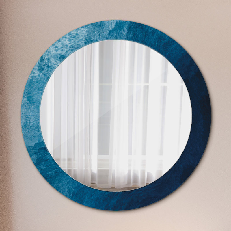 Huldar Glass Flat Wall Mirror