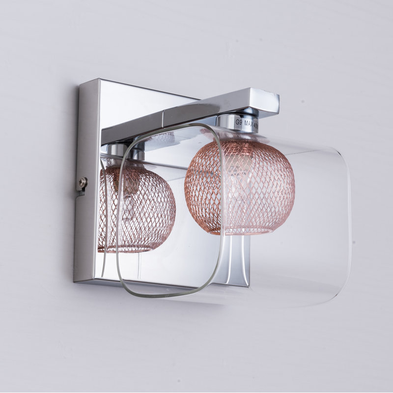 Kappler Chrome Armed Sconce