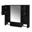 Armoire de rangement murale avec miroir-912253398