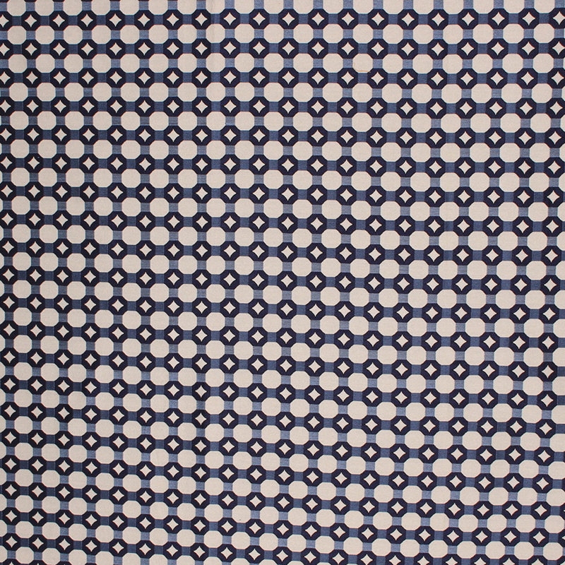 Tissu de cercle intérieur Prive, Saphir