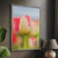 «Twotone Tulip», reproduction encadrée - bois massif-1483604009