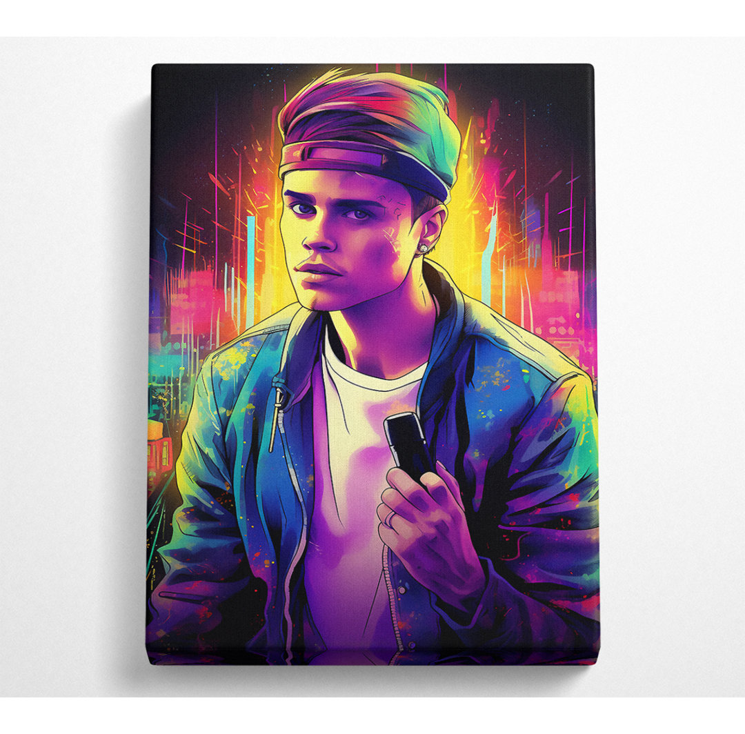 Bieber Fever - Wrapped Canvas Kunstdrucke