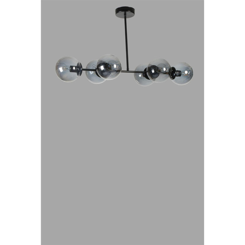 Chandle Chandelier, Fume/Black