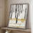 Gilded Winter II Framed Print - Solid Wood