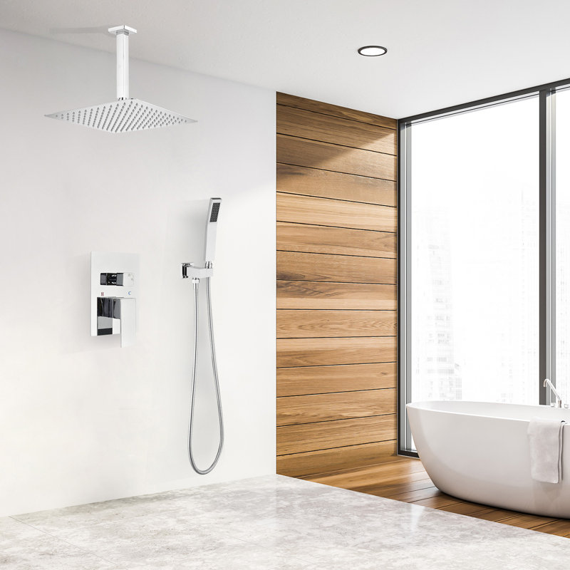 Système de douche complet, Chrome