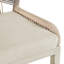 Tabouret de bar d'extérieur 28 po avec coussin Khadijo-470427936-498520869-498520891