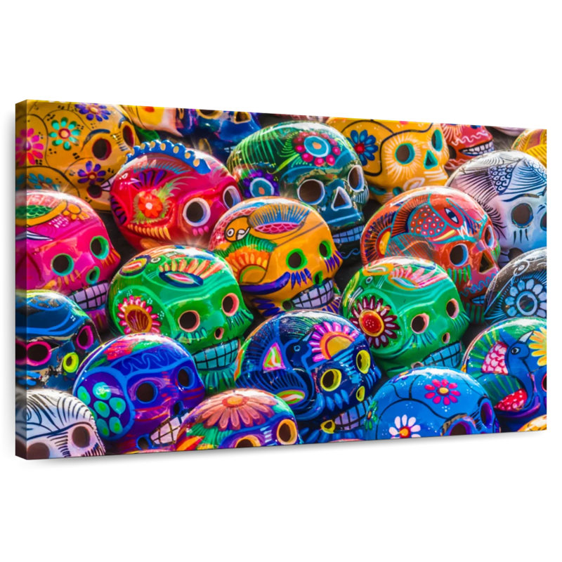 Crânes mexicains Kerner, H 20 po x l 30 po
