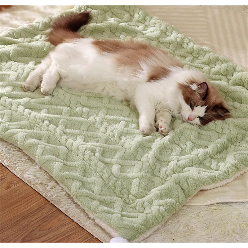 Petite courtepointe pour animal de compagnie, L 17,71 po x L 21,65 po