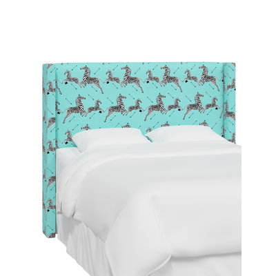 Hudson Upholstered Wingback Headboard