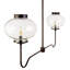 2 Light Gas Replica Chandelier