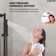 DualJetSpa Pressure-Balanced Shower System, Dual Wall Mount Showerheads with Slide Bar Handheld Spray