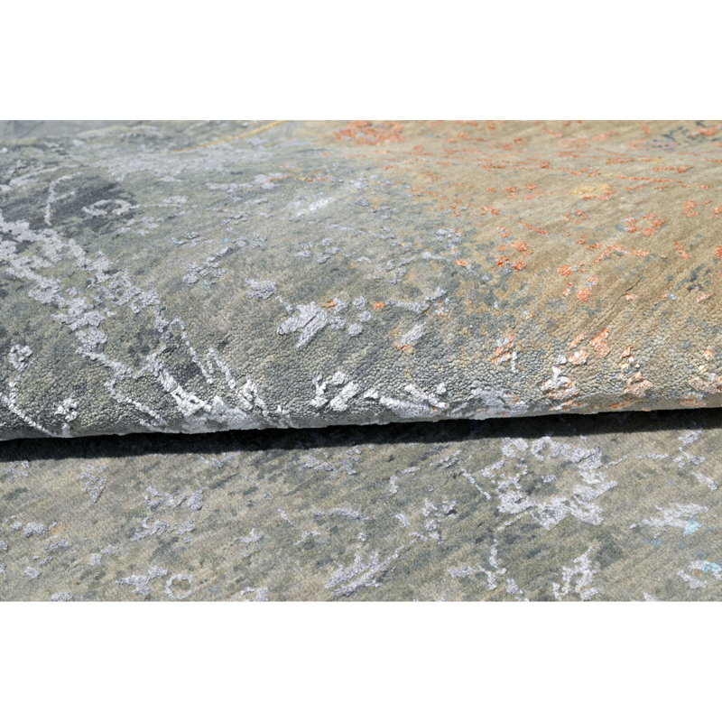 Abstract Area Rug, Rectangle 9' x 12'