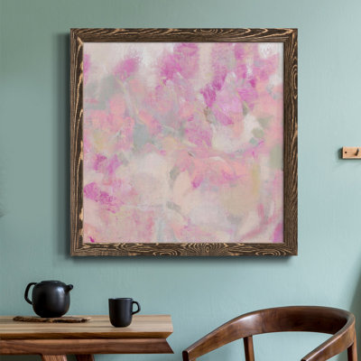 Toile encadrée Blooming Shrub I-Premium - prête à être accrochée