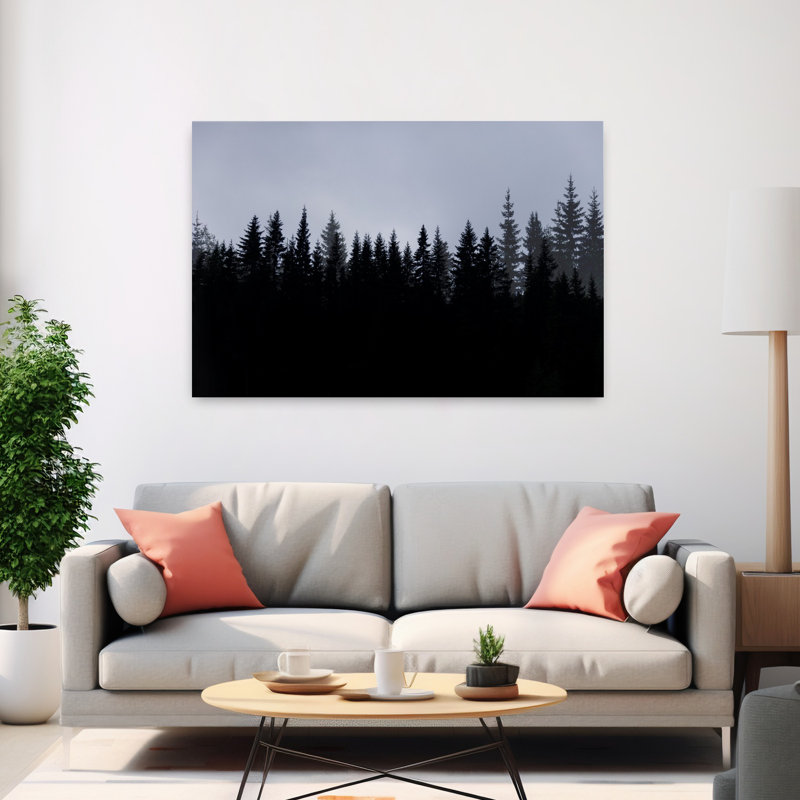 Art contemporain contemporain, H 40 po x l 60 po