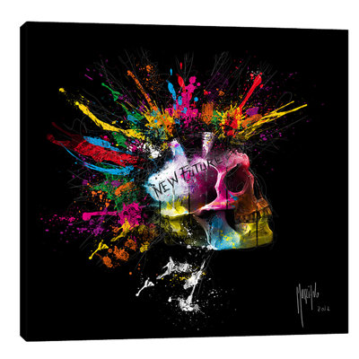 «New future» par Patrice Murciano - peinture sur toile tendue