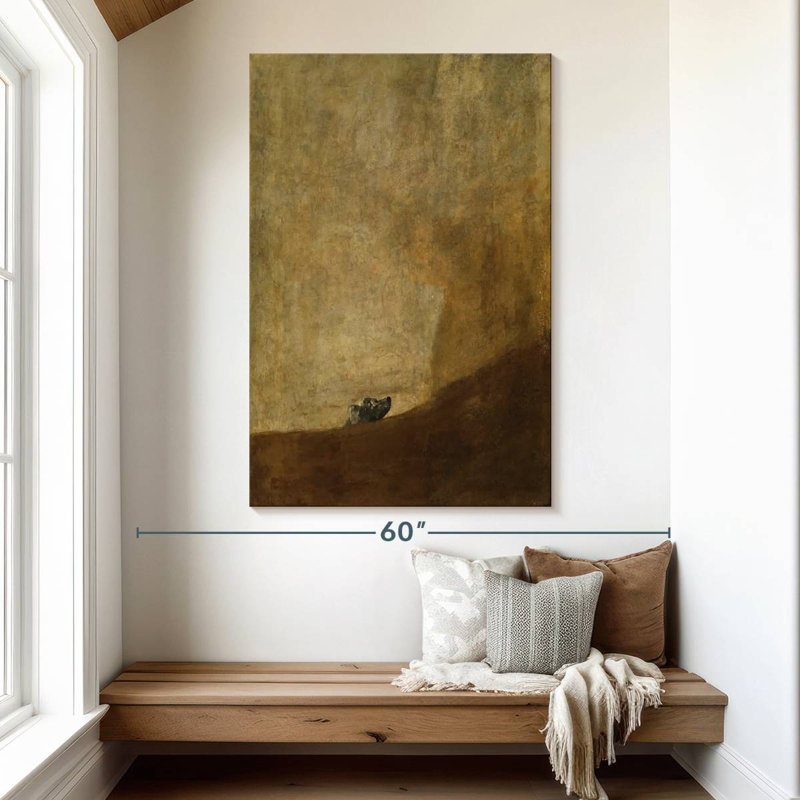Brampt The Dog, 51" H x 34" W