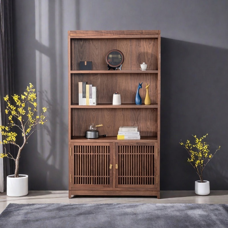 Bibliothèque classique de style américain