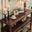 Console américaine de style rétro brun