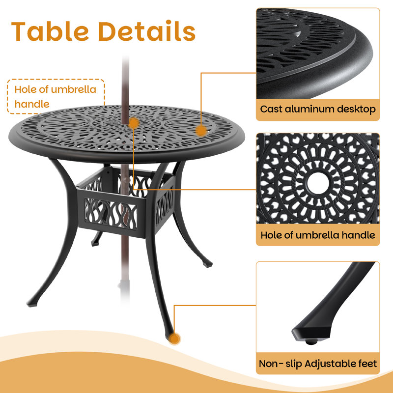 Ensemble repas 5 pièces Anchia