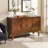 47" X 16" Mid Century Modern Sideboard Buffet Cabinet With Storage for Kitchen Dining Living Room, Accent Console Table