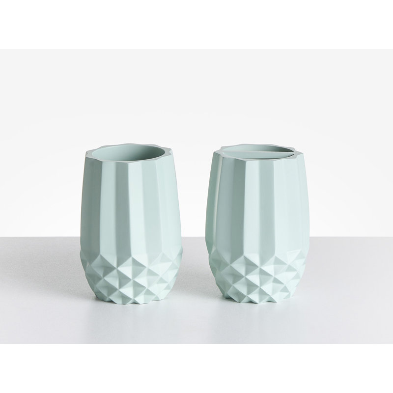 Bathroom Accessory Set, Mint Green