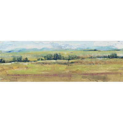 " Distant Treeline Panel II " Painting Print