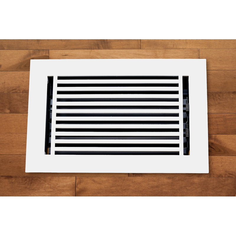 Madelyn Carter 5.75'' W Vent Cover, 5.75" W x 9.75" L, White