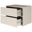 50cm W Manufactured Wood Bedside Table