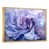 Toile avec cadre flottant or sélectionné