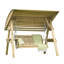 Tony 2 Person Porch Swing with Canopy
