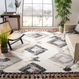 Sumiton Hand Woven Wool Southwestern Rug