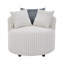 Fauteuil d'appoint basique en velours côtelé Malna