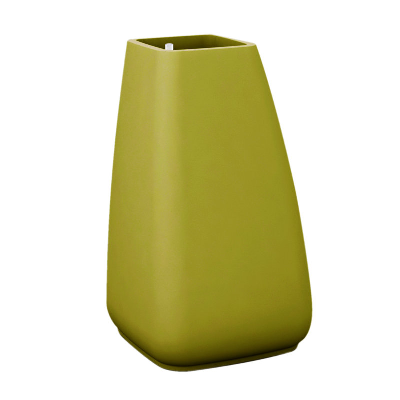 Noma Pot Planter, Steel, 39.25" H x 23.5" W x 23.5" D