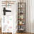 6-Tier Led Bookcase With Dimmable Lights Display Shelf Livingroom