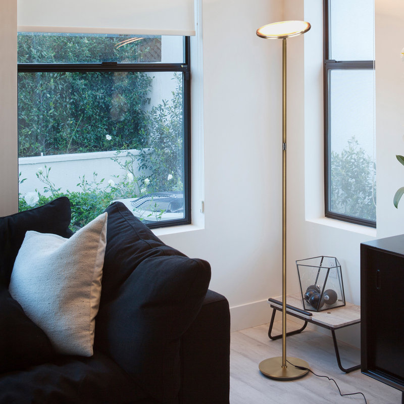 67'' Gold Torchiere Floor Lamp