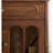Retro Wall-Mounted Walnut Display Case