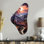 Horloge murale Volmy Countryside Crimson Dusk Landscape I -