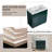 36'' Single Bathroom Vanity with Resin Top-422546170