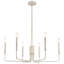 Luminaire pour îlot de cuisine de style lustre rustique classique / traditionnel à 6 lumières à intensité variable Roxsanne-204011704-235198253