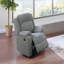 Fauteuil inclinable en velours côtelé 1 pièce-121071758