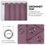 Paire de rideaux obscurcissant avec œillets Millendon-1740355773-1681767708