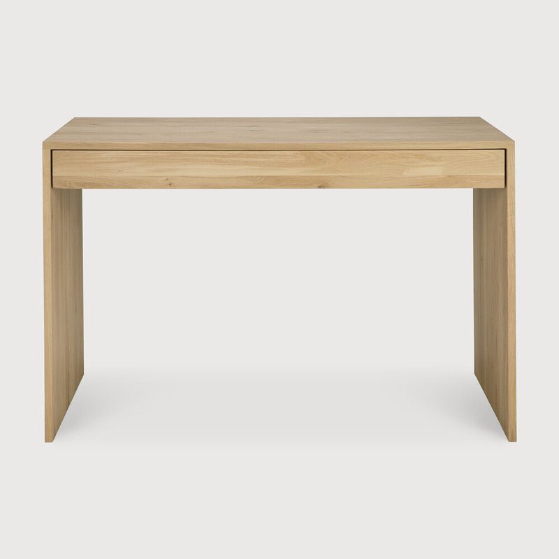 Wave Solid Wood Writing Desk