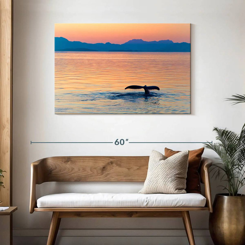 Brampt Whale Dive, 30" H x 45" W