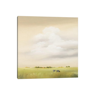 Cows I by Hans Paus - Wrapped Canvas Painting