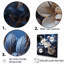 «Hortensia beige et bleu», impression sur toile-937751213-937751200