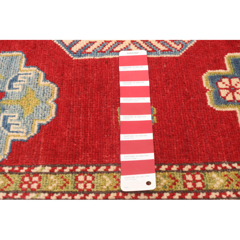 Tapis unique en laine noué à la main 4 pi 11 po x 6 pi 9 po nouvel âge Morriah