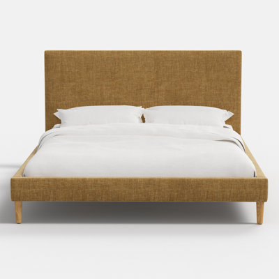 Avery Platform Bed In Pitt Camel