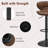 Costway Swivel Upholstered Adjustable Height Counter Stool with Metal Frame-55177137